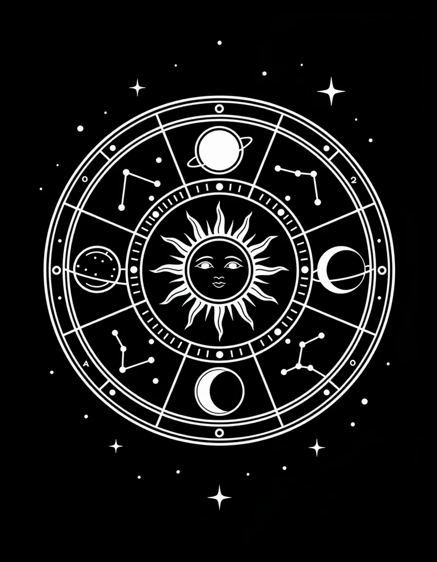 命運之輪・天體星盤儀 (Wheel of Fortune)