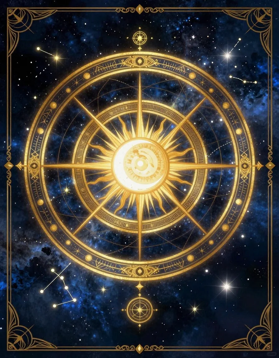 天體星盤儀與黃金星輪 (Celestial Astrolabe)
